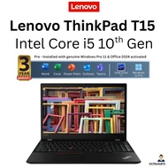 Lenovo ThinkPad T15  | Intel Core i5 10th Generation | 32GB RAM 1TB SSD | 15" inch Business Laptop |