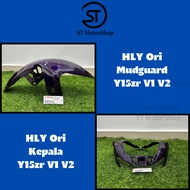 RAPIDO Kepala & Mudguard Y15zr V1 V2 Front Fender Cover Tayar Depan Matgat Depan Handle Bar Handle C