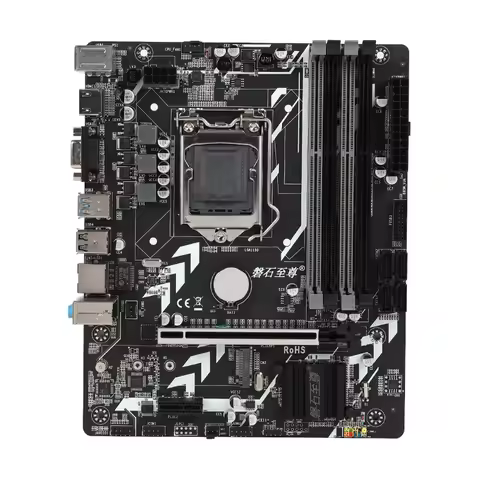 B85-PLUS computer motherboard+CPU+heatsink Combo LGA1150 equipped with G3220/i3 4150/i5 4570/i5 4590