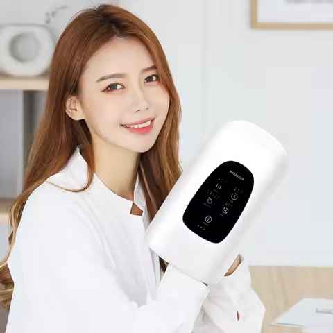 Hand Massager Heating Palm Air Compression Hand Massager Finger Pressure Electric Massager