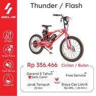 PROMO!! Cuci Gudang - SELIS - Sepeda listrik Thunder