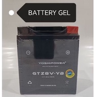 MOSKITO MZ 125 BATTERY GTZ8V MAINTENANCE FREE BATERI GEL BATERI GTZ8V GEL BATTERY MOSKITO MZ 125 BAT