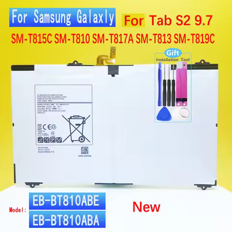 EB-BT810ABE EB-BT810ABA Tablet Battery For Samsung GALAXY Tab S2 9.7 SM-T815C SM-T810 SM-T817A SM-T8