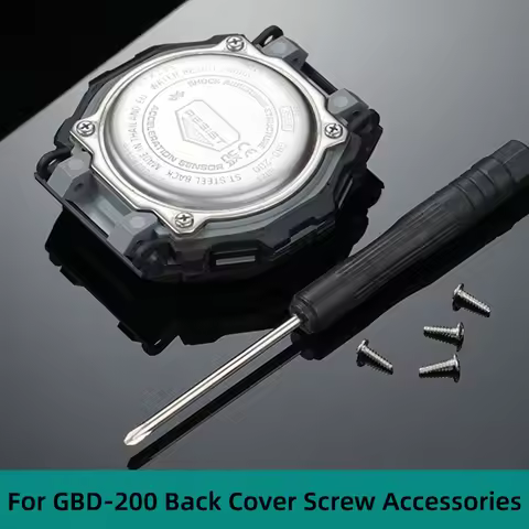 2/4 pieces for G-SHOCK GBD-200 bottom cover screws Casio GGBD-200 watch case rear cover bottom cover