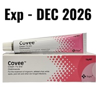 Covee 15g Antifungal Cream Ringworm White Spot Athletes Foot ICM Mycoban Candazole Zarin Canesten