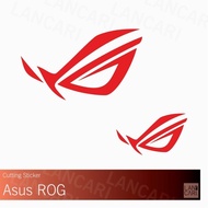 Sticker Asus ROG Cutting Macbook Laptop Vinyl Cut ORACAL Sticker