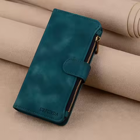 Zipper Wallet Case For Infinix Hot 50 50i 40i 30i 20i 12i 40 50 Pro Plus 11S NFC Hot 20 20S 12 30 Pl