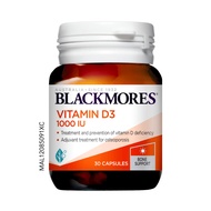 BLACKMORES Vitamin D3 1000 IU 30s