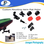 Custom Mounting Helm Plat Motor Tail Tidy R25 / R15 / CBR 150R / ZX25R