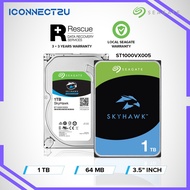 Seagate Skyhawk Surveillance 1TB 6Gb/s 64MB 3.5" Internal Hard Drive - (ST1000VX005)