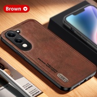 Vivo Y04 5G Casing For Vivo Y04 Y29 Y29S Y 04 29 S Y39 VivoY04 5G 4G 2025 Luxury Retro Texturrd Cort
