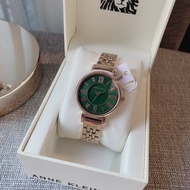 ✨ของแท้100%✨ นาฬิกาข้อมือ สีเขียว Anne Klein Women's AK/2158GNRG Rose Gold-Tone Bracelet Watch