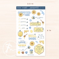 Bible Journal Sticker Sheet - SERVANTHOOD | Journal Sticker | Planner Sticker | BJ-022
