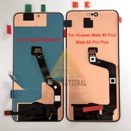 หน้าจอแสดงผล LCD 60 Pro + ดิจิไทเซอร์หน้าจอสัมผัสสำหรับ Huawei Mate60 Pro LCD ของแท้สำหรับ Huawei Ma