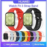 2024 New Huawei Watch Fit 3 / Huawei Fit 3 / Fit 3 Smart Watch Soft Silicone Replacement Strap