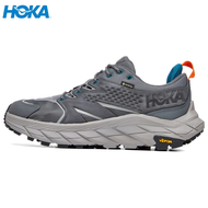 HOKA รองเท้าวิ่งหนึ่งสำหรับทั้งหญิงและชาย,รองเท้าวิ่ง Anacapa Low GTX ข้อต่ำรองเท้าปีนเขานอกสถานที่ทนทานรองเท้าปีนเขารองเท้าวิ่งจ็อกกิ้งสีเบจ