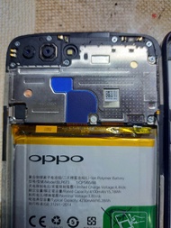 oppo a3s cph 1853 kondisi mati mesin segel baud lcd pecah