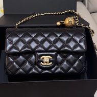 Chanel Classic Flap 20cm 黑色金球