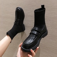 Increase Height Slimmer Look British Style Short Boots Long Standing Not Tired Foot Stockings Short 