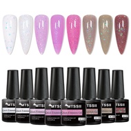 MTSSII Quick Extension Nail Gel Quick Building Glitter Gel Polish Semi Permanent Soak Off UV/LED Gel