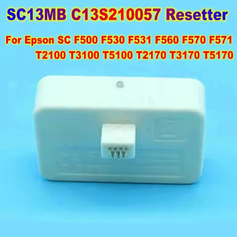 Resetter Kit SC13MB SC Maintenance Tank Chip Resetter For Epson SC F500 F530 F531 F560 F570 F571 T21