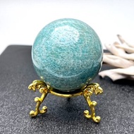 星眠。礦石球 療癒 淨化 l 星光天河石球 有石紋 共生礦球 l