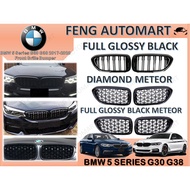 BMW G30 G38 Front Grille Glossy Black Diamond Meteor Style Bumper M Grill For BMW 5 Series