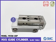 SMC  กระบอกลม รุ่น MXQ6-20P  MXQ GUIDE CYLINDER