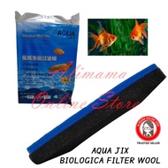 AQUA JIX BIOLOGICA FILTER WOOL 45 x 30 2+4 cm 优质生化过滤棉 FISH TANK AQUARIUM KAPAS IKAN