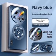 Casing for Xiaomi 15 Pro 15 Ultra 15Ultra Revolve Magnetic bracket Phone Case Lens Full Protector Ba