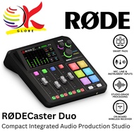 RODE RODECASTER DUO INTEGRATED AUDIO PRODUCTION STUDIO WITH MIC, LINE & INSTRUMENT INPUTS & SMART PA