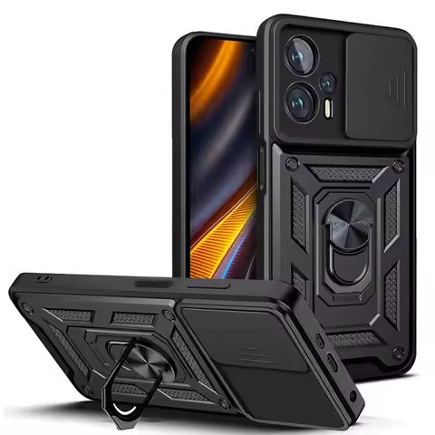 Shockproof Armor Case For Xiaomi Poco F3 F4 GT F5 Camera Lens Protection Fundas For Xiaomi Mi Poco X