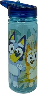 CARTOON Tritan Bluey Ecozen Water Bottle with Foldable Spout for Kids 580ml BPA Free