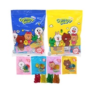 90g Licensed YLF Line Friends Beardy Gummy Bear HALAL (LOCAL READY STOCKS)
