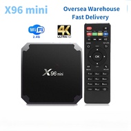 X96 Mini Smart Android 9.0 Tv Box Amlogic S905W TV Box 2GB 16GB Set Top Box 2.4G WiFi HDR 3D 4K Media Player Google Paly X96mini TV Receivers