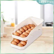 [lzdhuiz3] Fridge Drawer Organizer Refrigerator Organizer Drawer Bin for Household Food