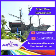 [Chat dulu sblm beli] Splash Mania Gamuda Cove Waterpark Admission Tickets