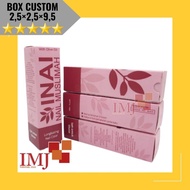 CUSTOM DESIGN TONER BOX 2.5x2.5x9.5 CUSTOM TONER CARDBOARD 2.5/2.5/9.5 CUSTOM SERUM BOX