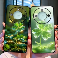 HONOR X9A/X9B/X9C four-leaf clover phone case brings luck, fortune and peace 2tstore