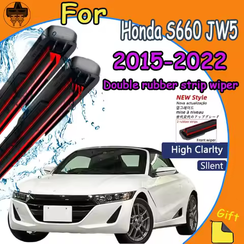 Front Windshield Wiper Blades 2pcs Windscreen Window Accessories For Honda S660 JW5 2015-2022