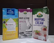 WHIPPING CREAM ARLA 200ML // WHIP CREAM HALAL 1lt // CLASSIC CREAM CHEESE 150gr