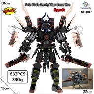 รุ่นล่าสุด MOC ตัวต่อ skibidi toilet titan speaker man clock man tv man cameraman drill man Blocks ต