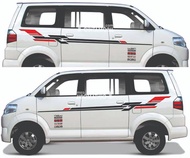 Stiker mobil suzuki apv sticker cutting mobil apv Terbaru