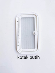 screen port kasa nyamuk magnet aluminum