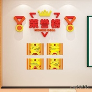Classroom Construction Honor Wall Stickers Decoration for Students Children Class Display Honor List