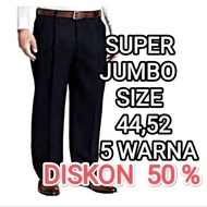 SUPER JUMBO LONG PANTS, EVABIL BRAND, MEN'S OFFICE PANTS, TWIST MATERIAL PANTS, SIZE: 44 TO 52