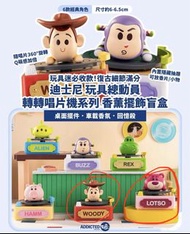 Toy story唱片機盲盒 胡迪woody/勞蘇lotso