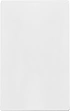 TG Mid-Size Screwless Blank Wall Plate, Child Safe Blank Device Outlet Cover, Medium Size 1-Gang 4.8