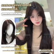 GDS Wigs วิกผมตรงสไ์เลเยอร์สีน้ำตาลเข้ม (ยาว 72 cm) แถมเน็ตผม