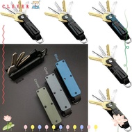 CLEVER Key Organizer, Modern with Screwdriver Keys Fob with Clip,  Metal Multi-function Holds 2-6 Ke